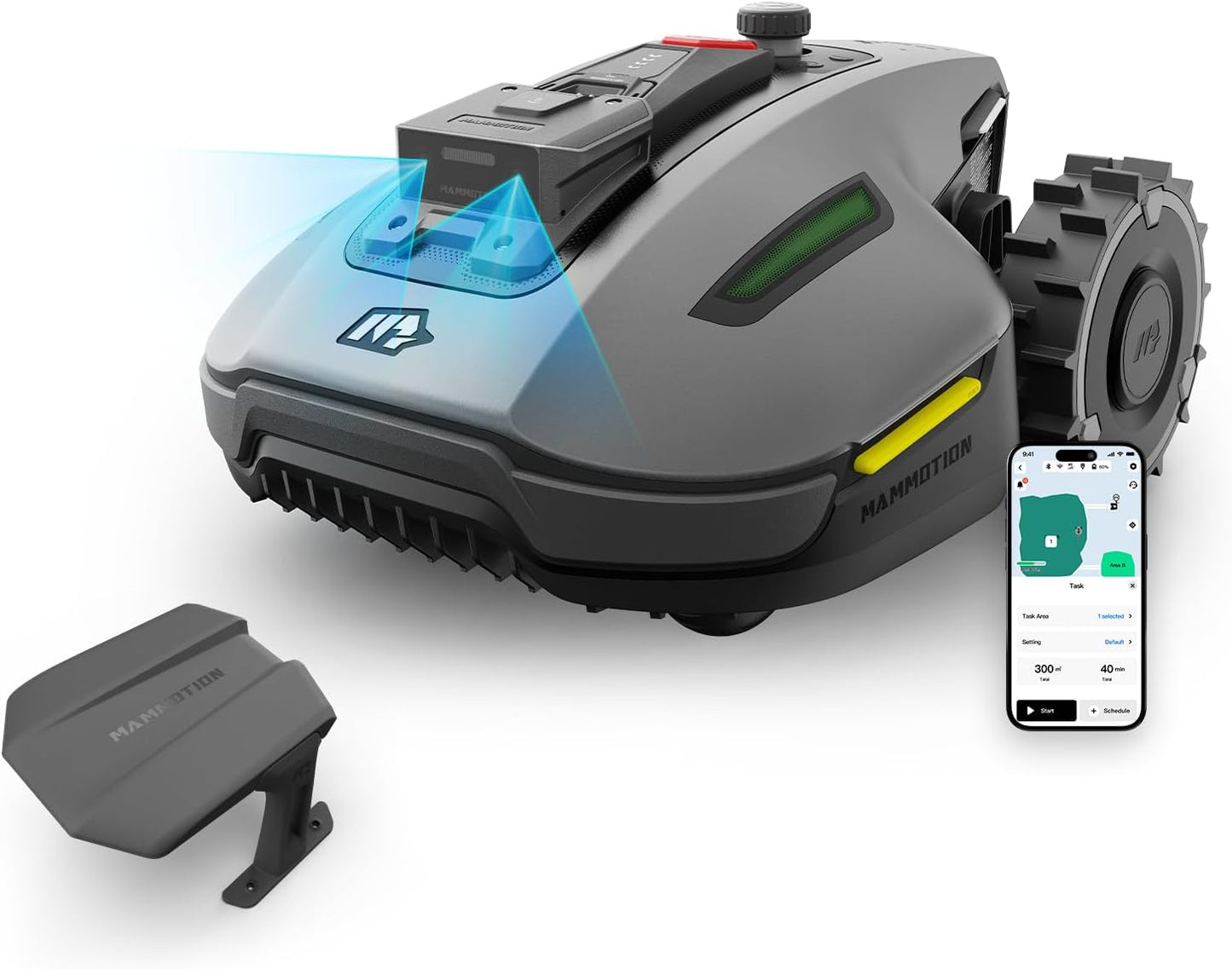 MAMMOTION YUKA und YUKA mini Serie Mähroboter (YUKA mini 700+Garage)