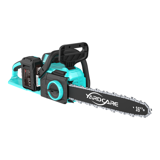 YARDCARE 16" bürstenlose Akku-Kettensäge