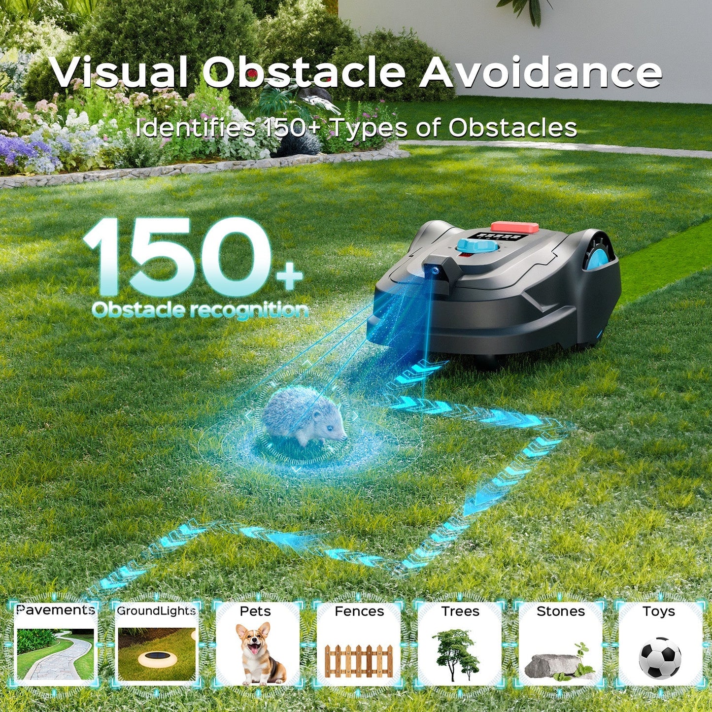 YARDCARE M800PLUS Mähroboter