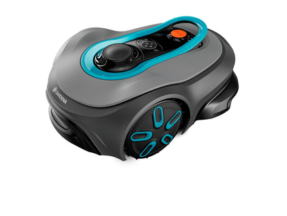 Gardena smart SILENO Free Set 1100 m² Mähroboter, kabellos, für Rasenflächen bis 1.100 m², LONA Intelligence, ohne Begrenzungskabel, leiser Betrieb, intelligenter Mäher mit App Steuerung (19926-47)