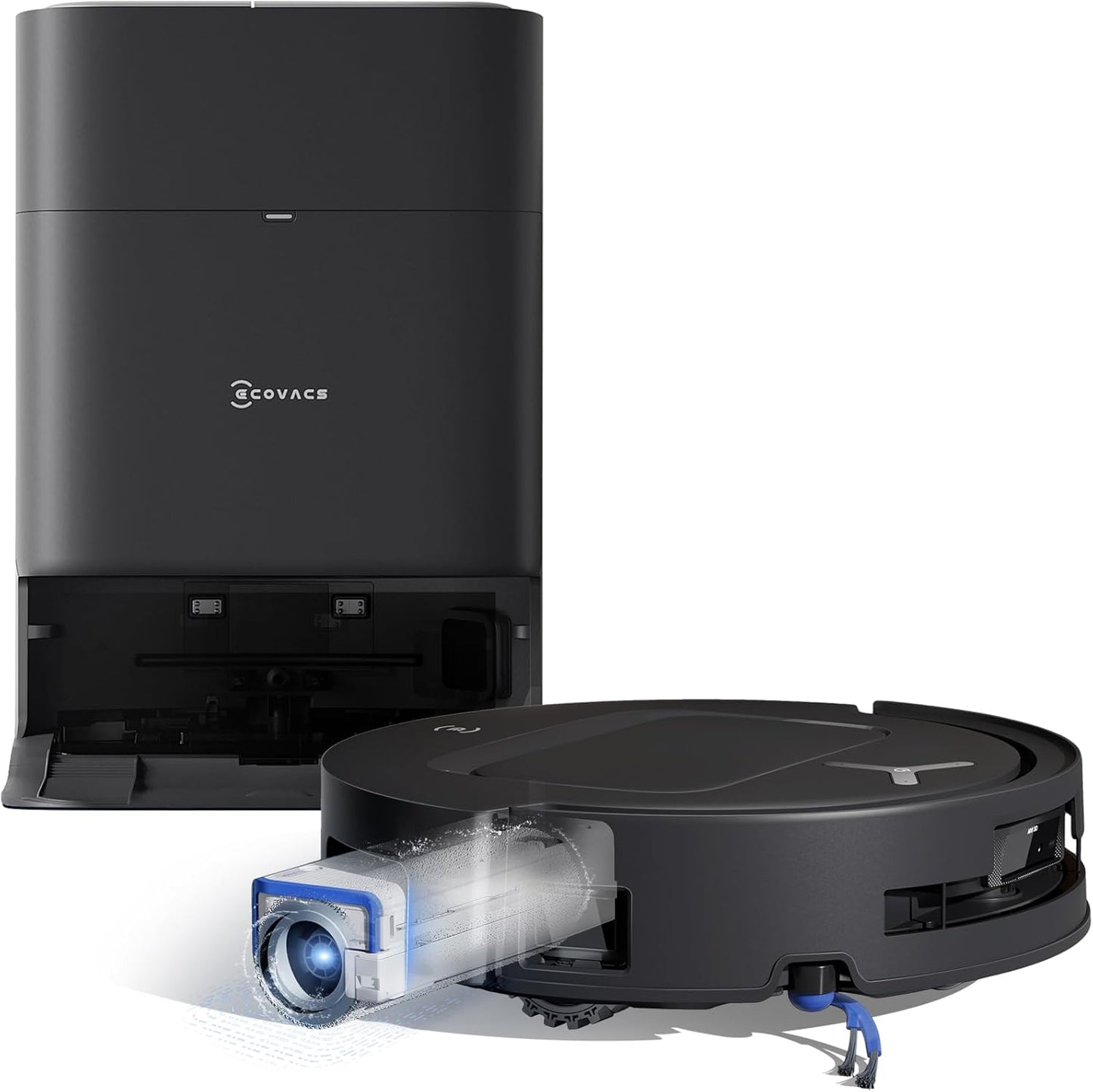 ECOVACS T80 Omni, 18,000Pa, OZMO Mop, Selbstreinigung, ZeroTangle 3.0, 40-75°C Wäsche