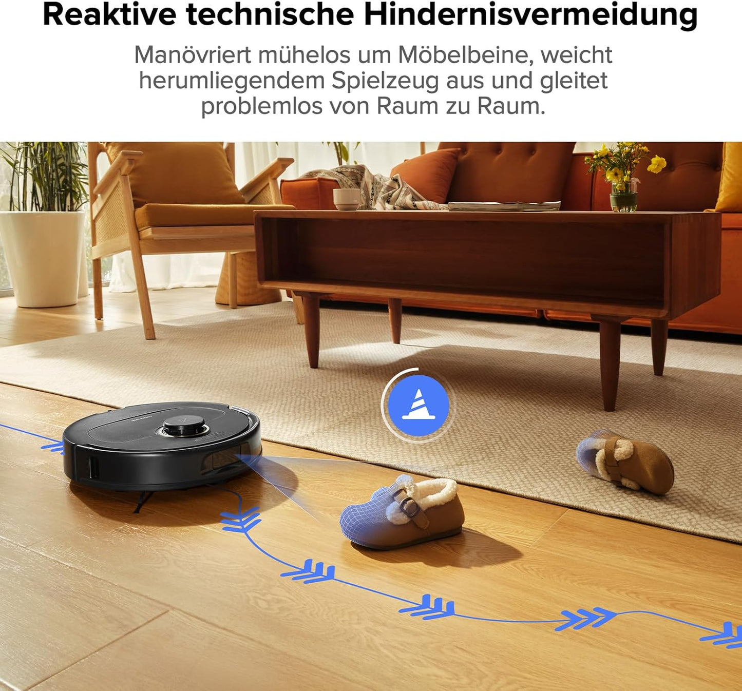 Roborock Qrevo Pro Set, 7000 Pa, FlexiArm™, 60 °C Moppreinigung