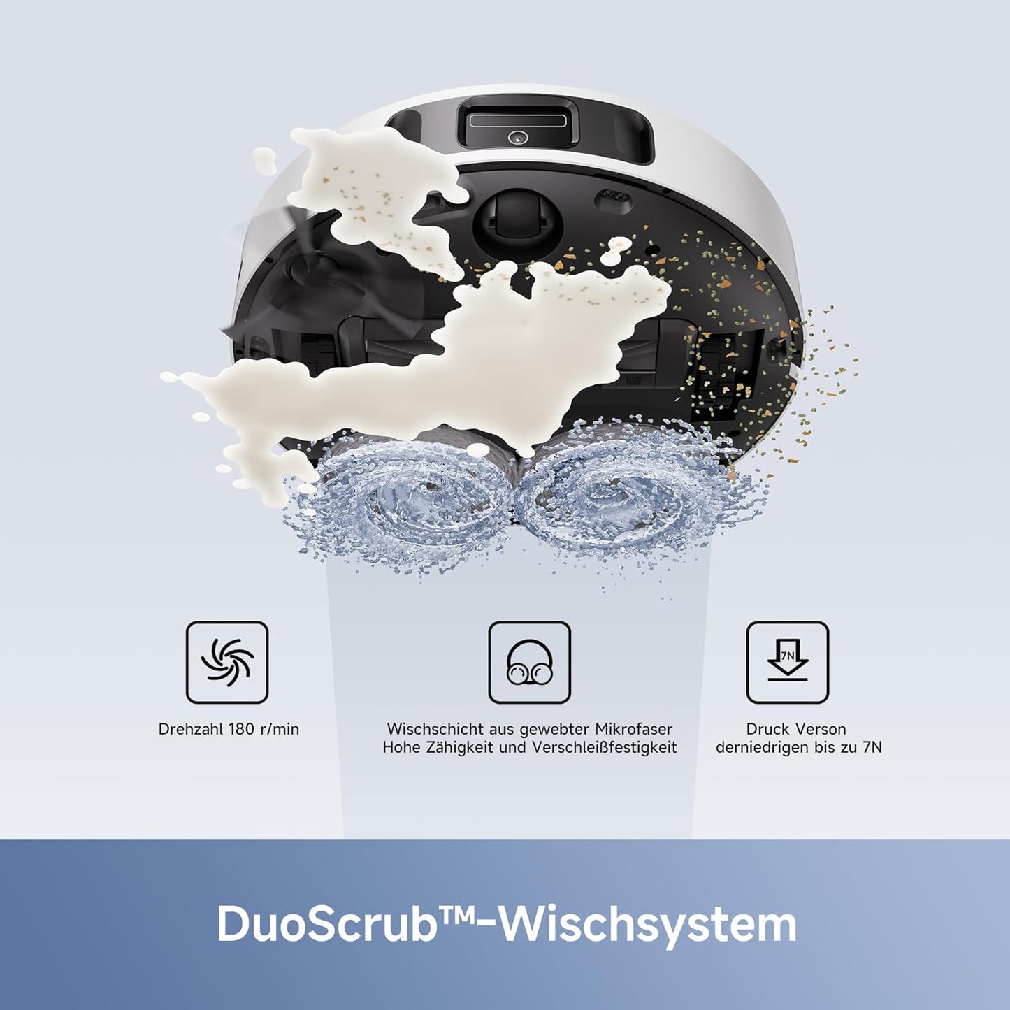 Mova E30 Ultra, 7.000Pa, Selbstreinigung, 10,5 mm Hebemopp, Teppicherkennung