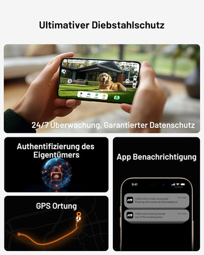 MAMMOTION YUKA und YUKA mini Serie Mähroboter (YUKA mini 700+Garage)