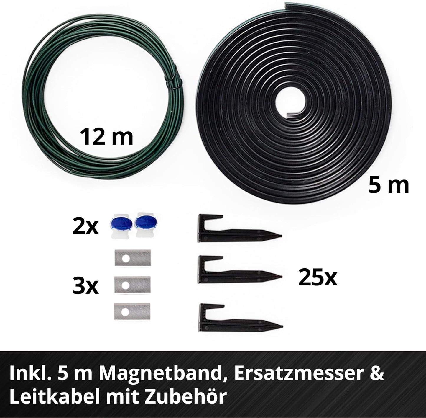 Einhell FREELEXO 500, 18V, Kamera, 500m², Brushless, 25% Steigung