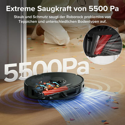 Roborock S7 Max Ultra, 5500 Pa, Selbstreinigung & App-Steuerung