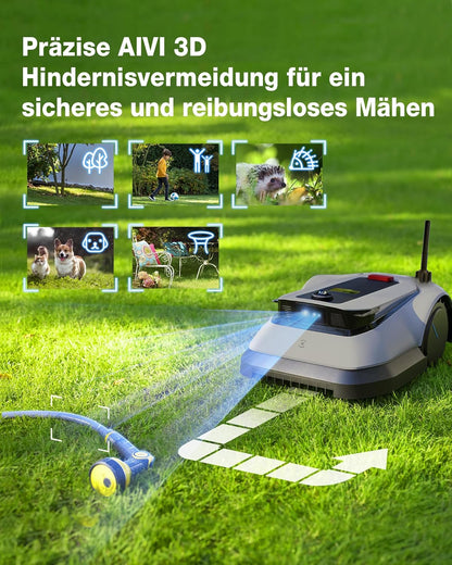 ECOVACS GOAT G1-800 Mähroboter 800 m², ohne Kabel, GPS & Hindernisvermeidung