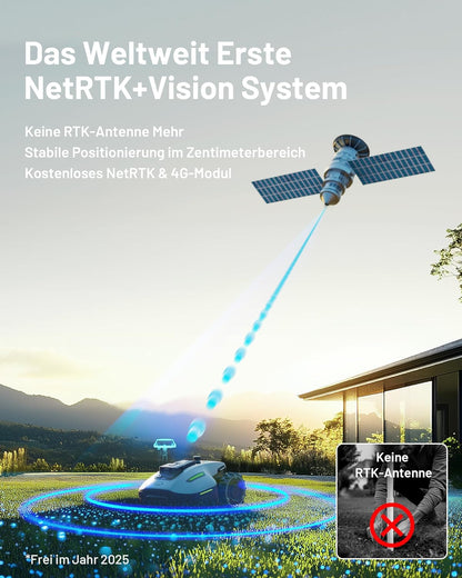 MAMMOTION YUKA und YUKA mini Serie Mähroboter (YUKA mini 700+Garage)