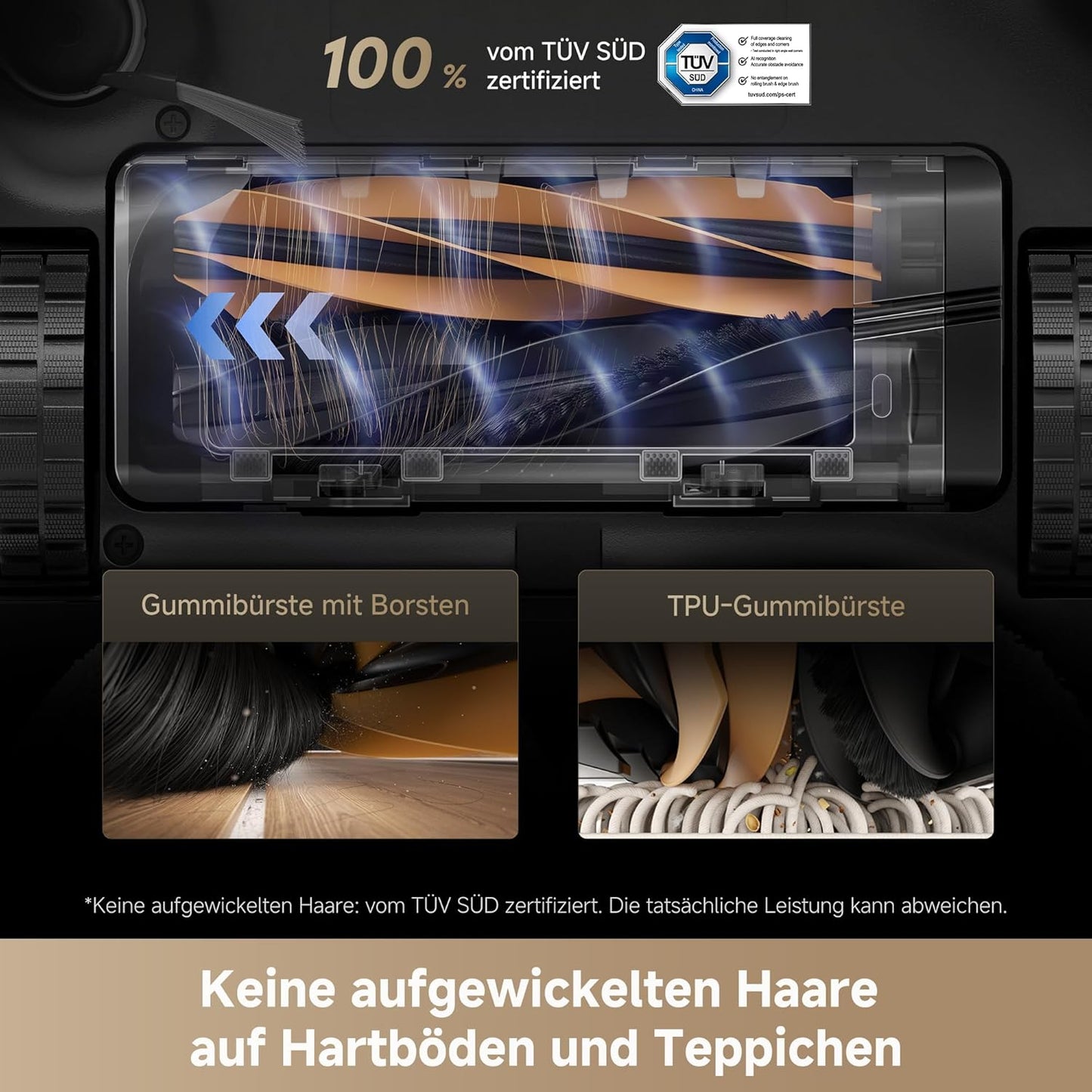 Dreame L40s Pro Ultra, 19,000Pa, Selbstreinigend, Hindernisvermeidung, Sprachsteuerung