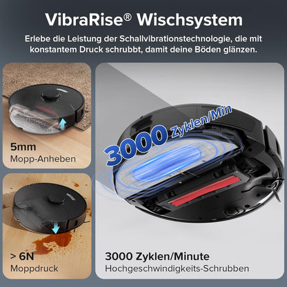 Roborock S7 Max Ultra, 5500 Pa, Selbstreinigung & App-Steuerung